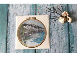 Estuary View Greeting card with Free UK Postage