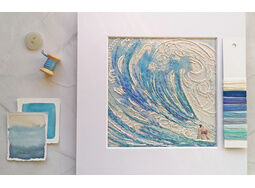 The Big Wave Embroidery Pattern