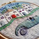 'New Home' Embroidered Hoop Art additional 2