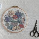 'Blooms' Floral Embroidery Hoop Art additional 1