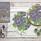 Hydrangea Flowers Hoop Art Hand Embroidery Kit additional 2