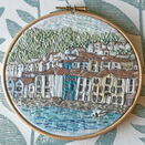 "Bayards Cove" Linen Embroidery Pattern Panel additional 5