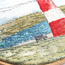 Lighthouse Linen Embroidery Pattern Panel additional 4