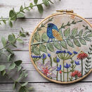 Summer Birdsong Linen Embroidery Pattern Design additional 3