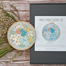 Pastel Blooms Floral Hand Embroidery Kit additional 4