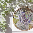 *NEW* Passionflower Printed Greeting card with Free UK Postage additional 7