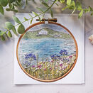 Burgh Island Printed embroidery Greeting card additional 3