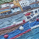 St Ives Coastal Fishing Village Embroidery Pattern Design additional 6