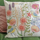 *NEW* Bluetit Cushion panel Hand Embroidery Kit additional 2