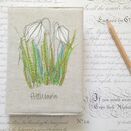 Floral 'Fritillary' Embroidered Sketchbook additional 1