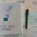 'Little One's Journal' Boy's Embroidered Memory Book additional 1
